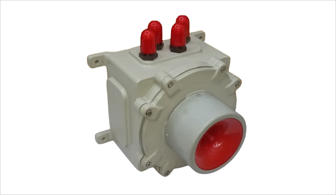 FLAMEPROOF 4 FAULT HOOTER WITH ANNUNCIATION