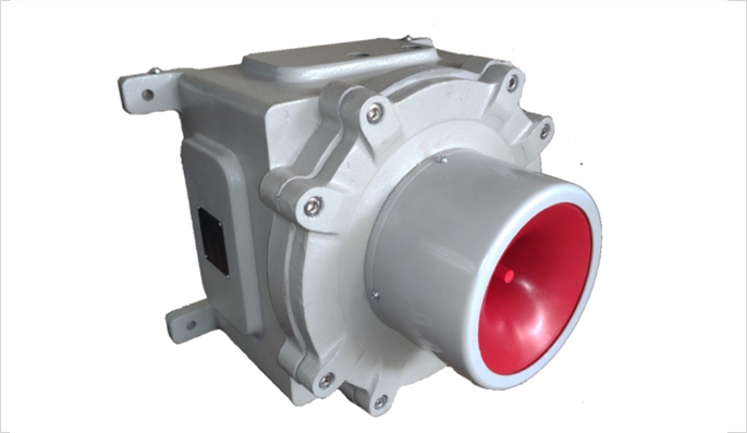 FLAMEPROOF VOICE HOOTER FOR SHIFT SELECTION